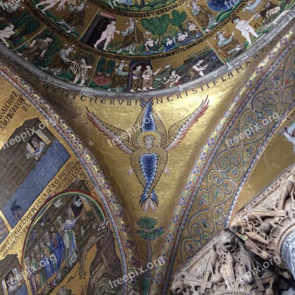 Venice St Mark's Mosaic Basilica Free Photos