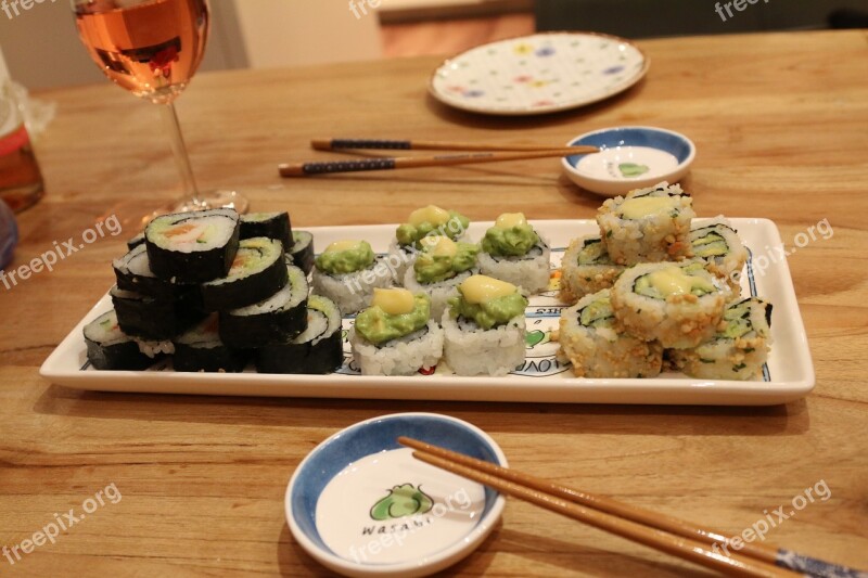 Diner Sushi Home Made Japanese Food