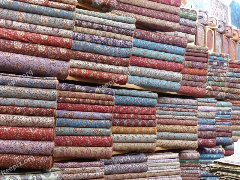 Substances Iran Brocade Bazar Colorful