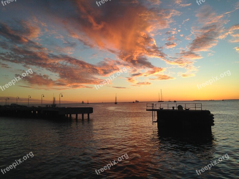 Sunset Key West Florida Sky Dusk