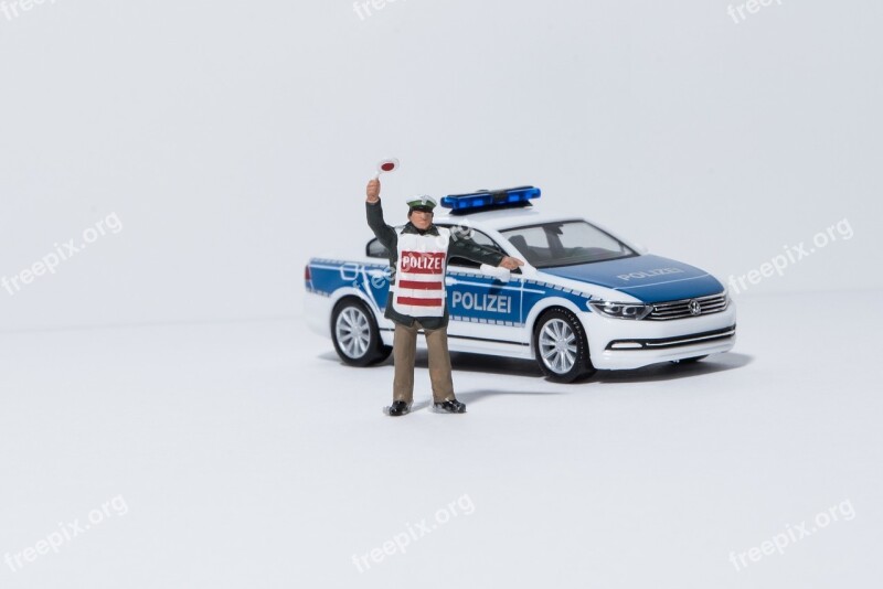 Miniature Photography Police Crime Arrest Did