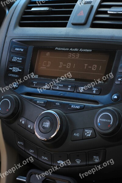 Radio Car Device Automobile Parts