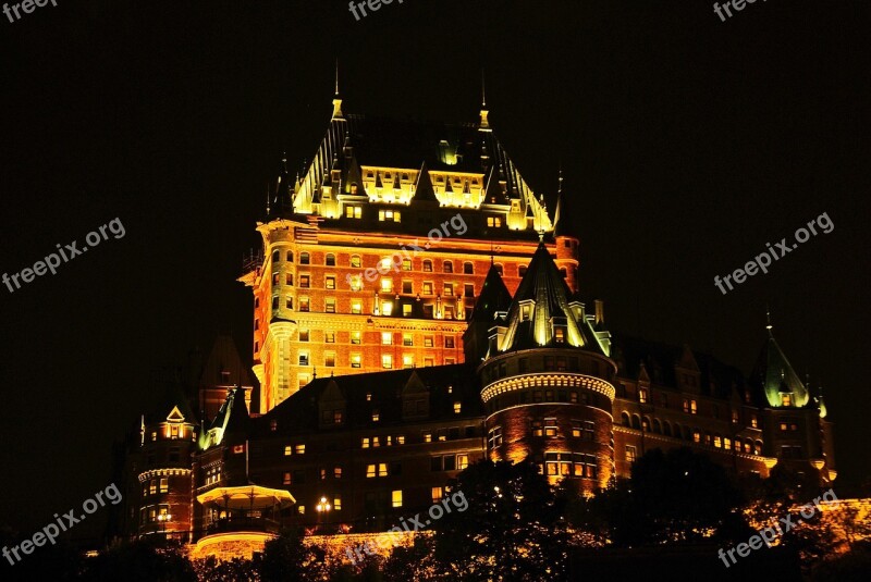 Canada Québec Hotel Castle Frontenac