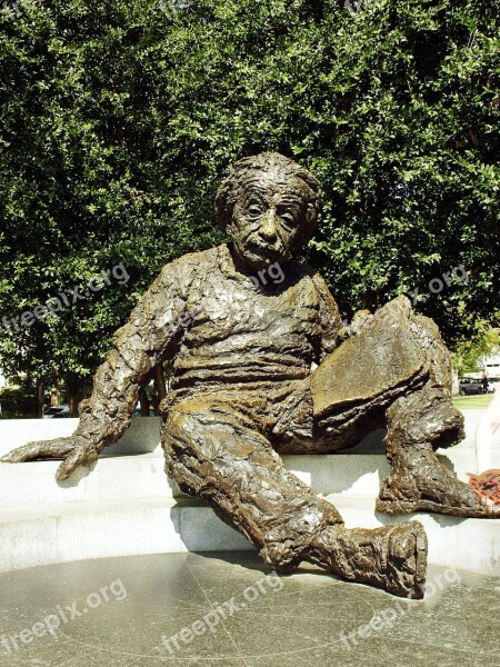 Washington Bronze Einstein Memorial Monument