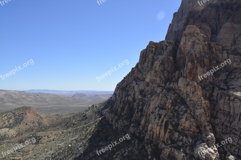 Mountain Roche Climbing Landscape Summit