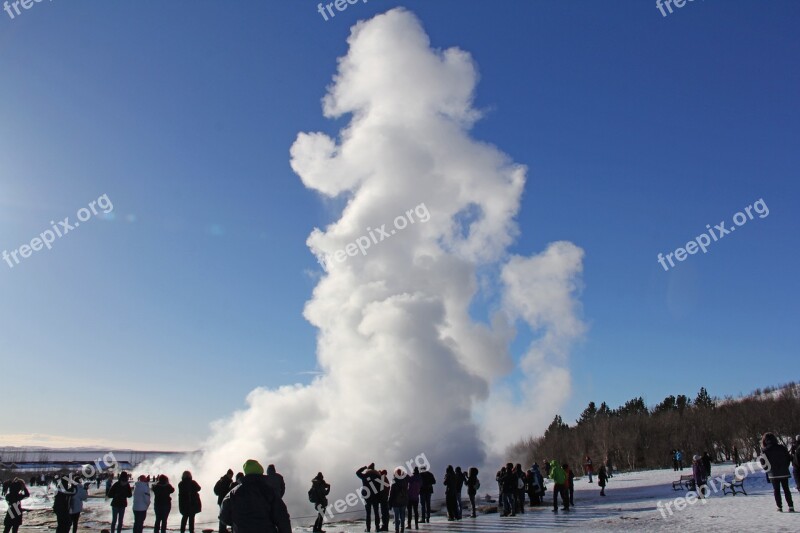 Geysir Hot Springs Geysers Amazing Hot Geysers