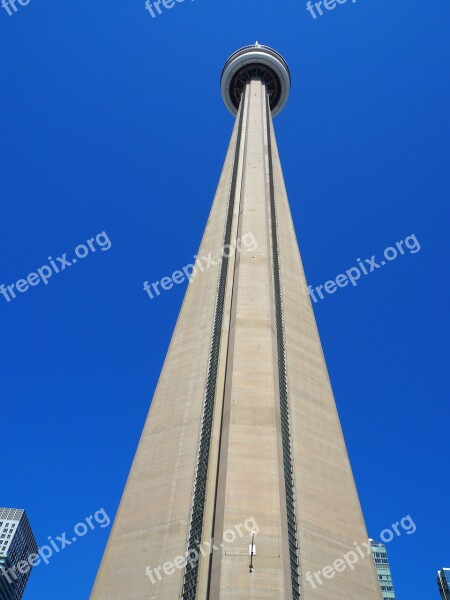 Cn Tower Toronto Canada Free Photos