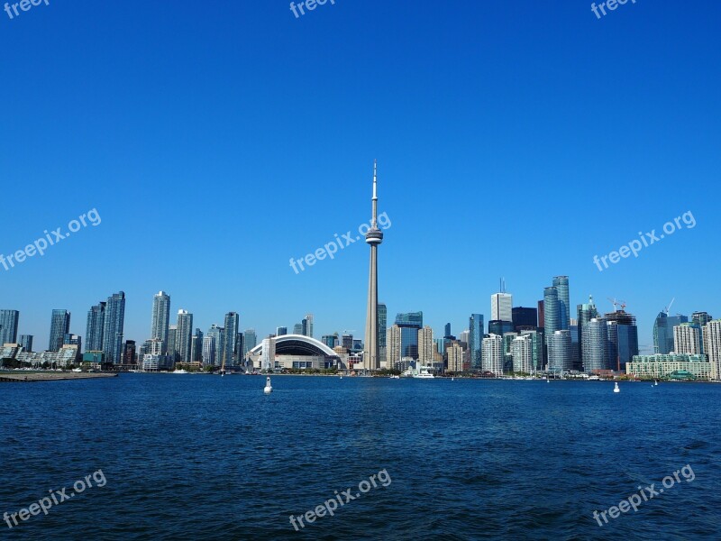 Skyline Toronto Canada Free Photos