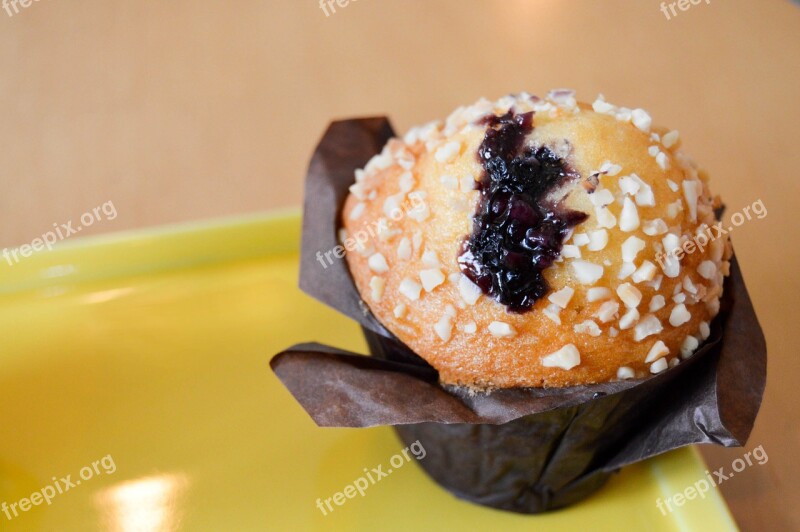 Muffin Cake Pastry Sweet Bakery