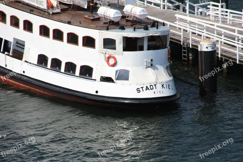 Kiel Port Pier Mecklenburg Harbour Cruise