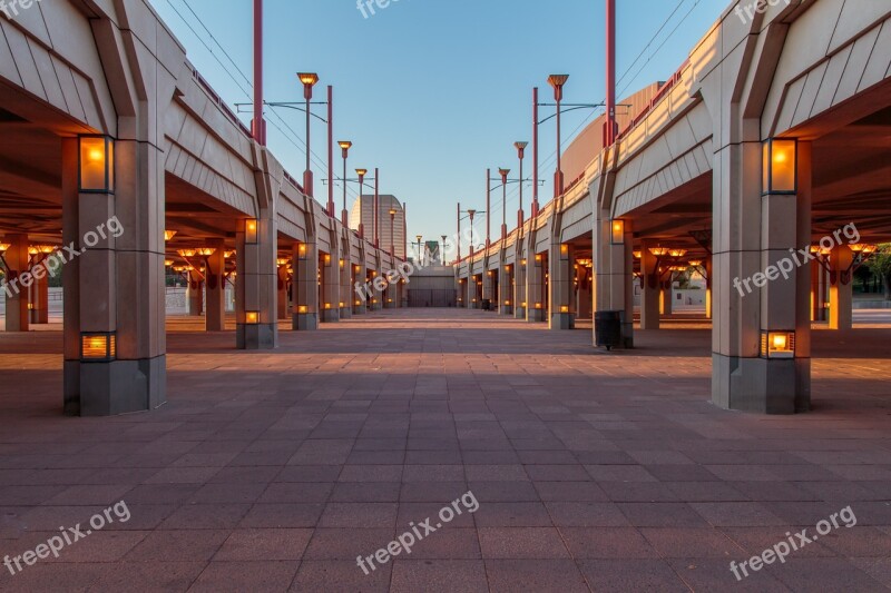 Bridge Overpass Phoenix Arizona Transportation