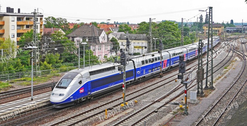 Tgv Paris Frankfurt Double Decker New