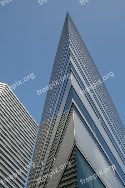 Singapore Apartment Block Architecture Blue Air