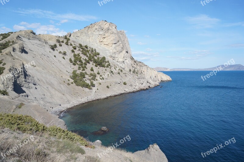 Crimea New Light Sea Black Sea Bay