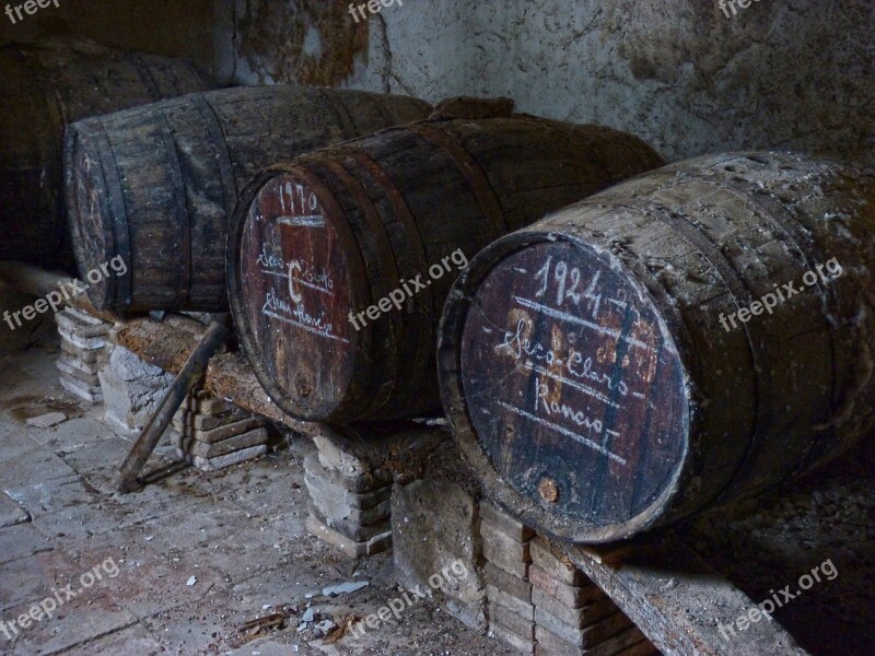 Winery Casks Priorat Ageing Of Wine Rancio Wine