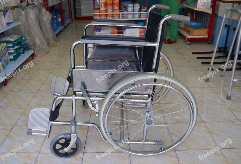 Wheelchair Disabled Handicapped Disability Invalid