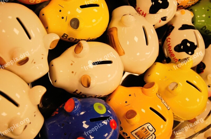 Piggy Banks Money Save Free Photos