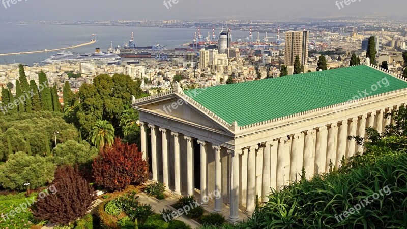 Israel Haifa Bahá ' í Faith Bahá ' í Weltzentrum Shrine