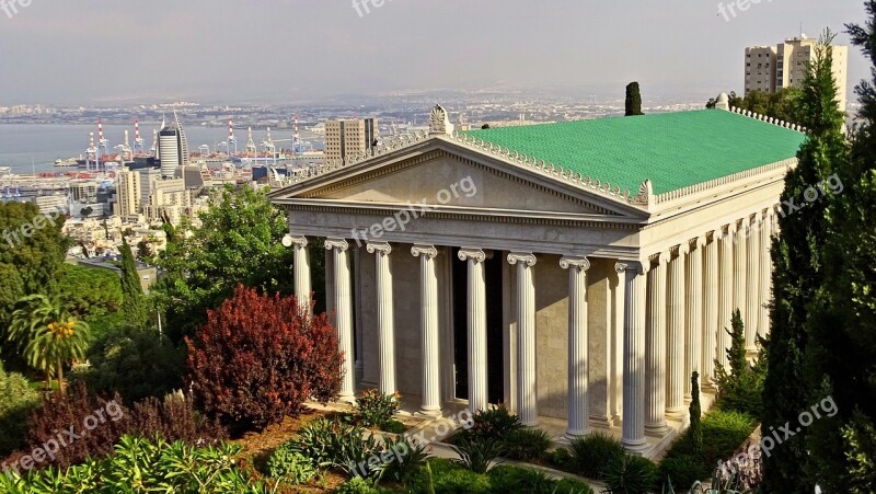 Israel Haifa Bahá ' í Faith Bahá ' í Weltzentrum Shrine