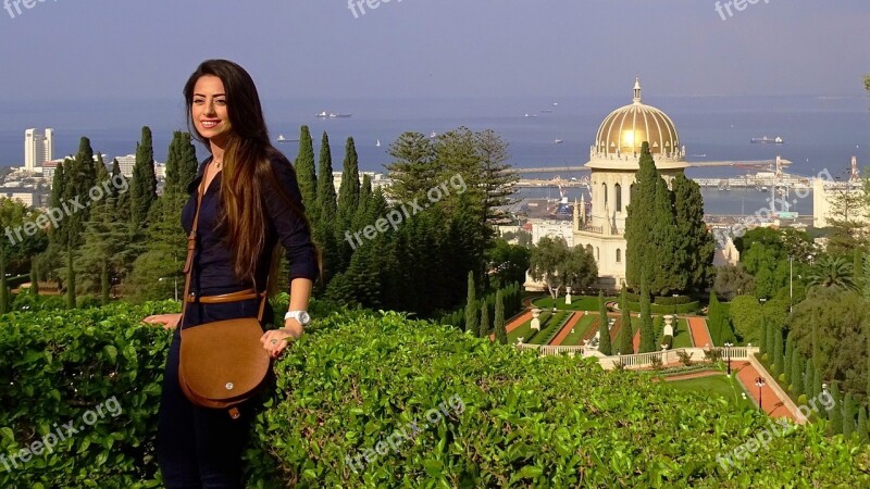 Haifa Bahá ' í Faith Bahá ' í Weltzentrum Shrine Woman