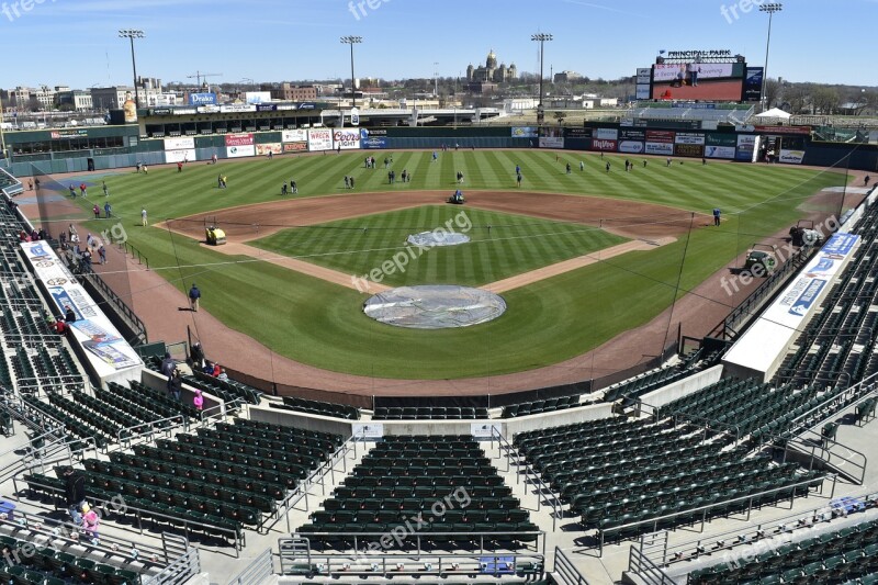 Iowa Cubs Baseball Principal Park Sec Taylor Stadium Open House