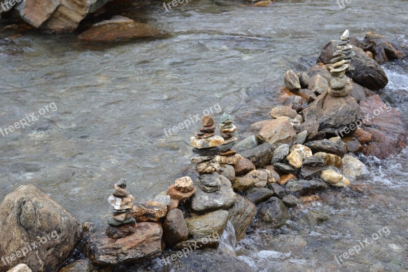 Stones Water Fluent Free Photos