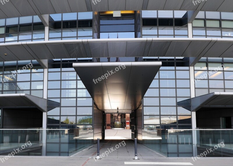 European Parliament Input Rotunda Passage Courtyard