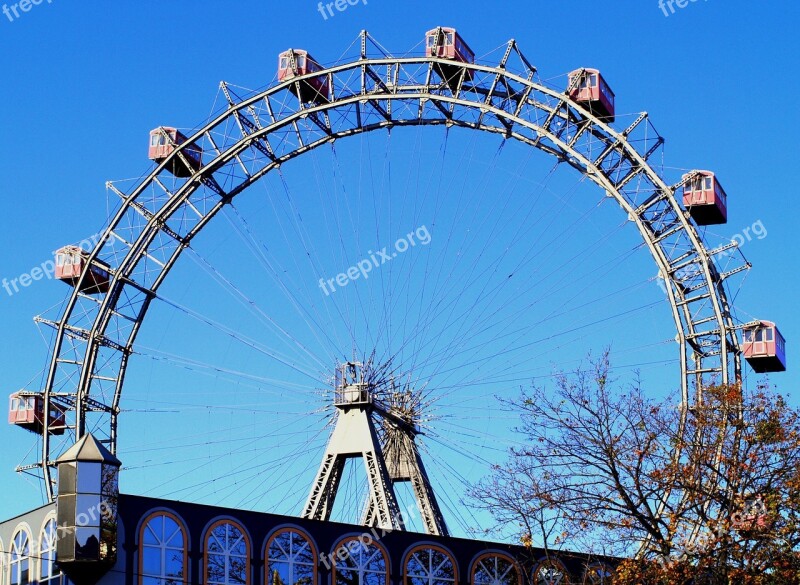 Ferris Wheel Fair Prater Free Photos