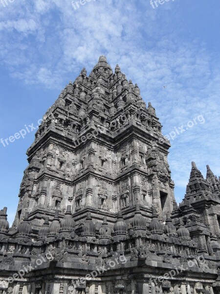 Prambanan Hinduism Temple Java Indonesia