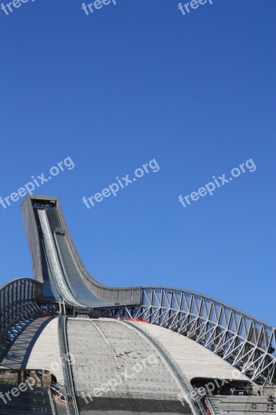 Holmenkollen Ski Jump Hill Ski Jumping Oslo