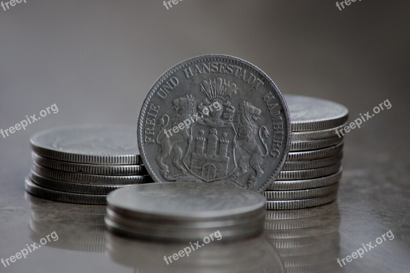 Coins Old Germany Metal Silver