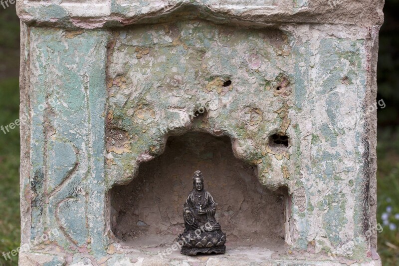 Altar Temple Stone Niche India Cup