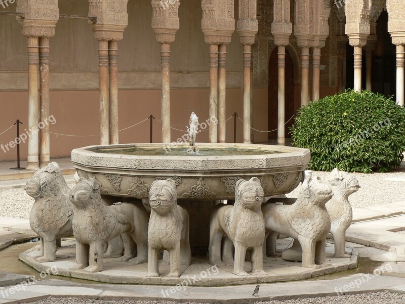 Alhambra Monument Granada Free Photos