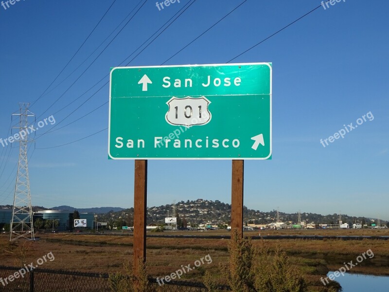 Street Sign San Francisco Usa Free Photos