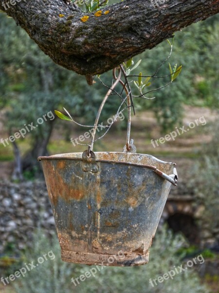 Cube Zinc Old Rusty Olive