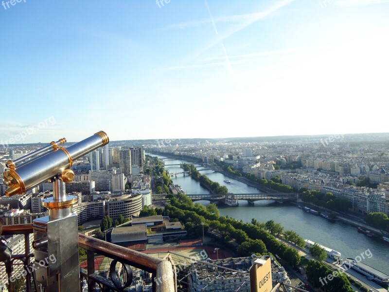 Paris Eiffel Tower Eiffel France Landmark