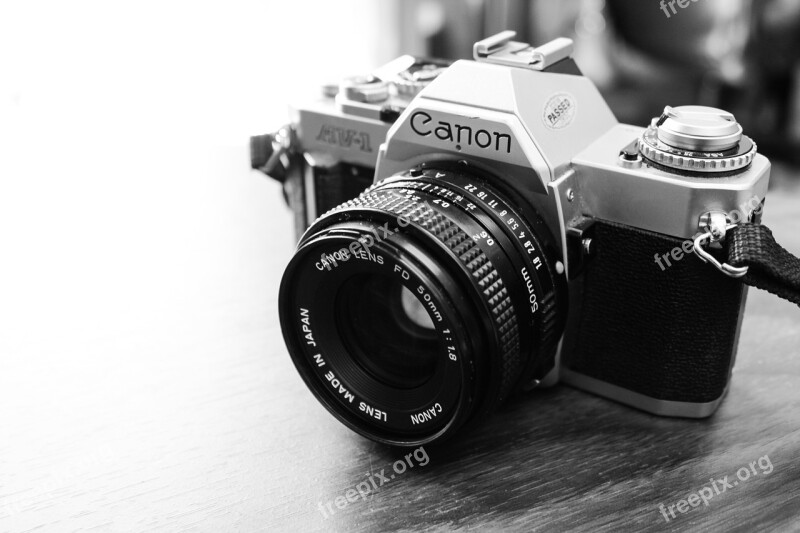 Cañoñ Vintage Camera Retro Old Photo