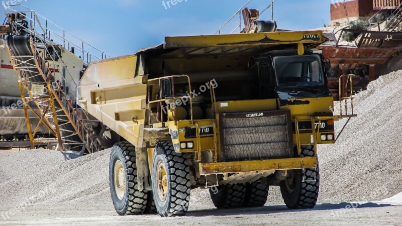 Quarry Truck Heavy Machines Machinery Vehicle Industry