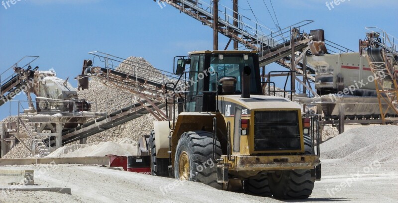 Quarry Machinery Bulldozer Quarry Belts Equipment