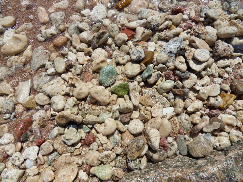 Stone Stones Sea Nature Summer