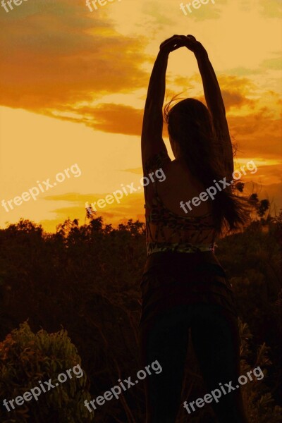 Training Stress Inspiration Sunset Free Photos