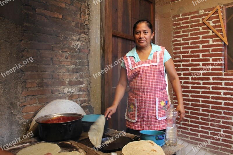 Women Chatina Indian Oaxaca Poverty