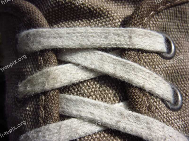 Shoelace Shoe Laced Free Photos