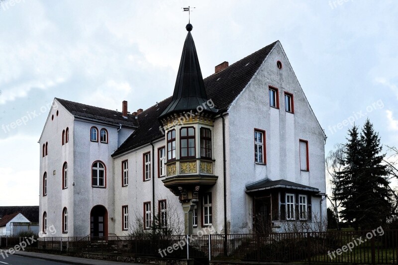 Hedwig Burg Prettin Saxony-anhalt Building Facade