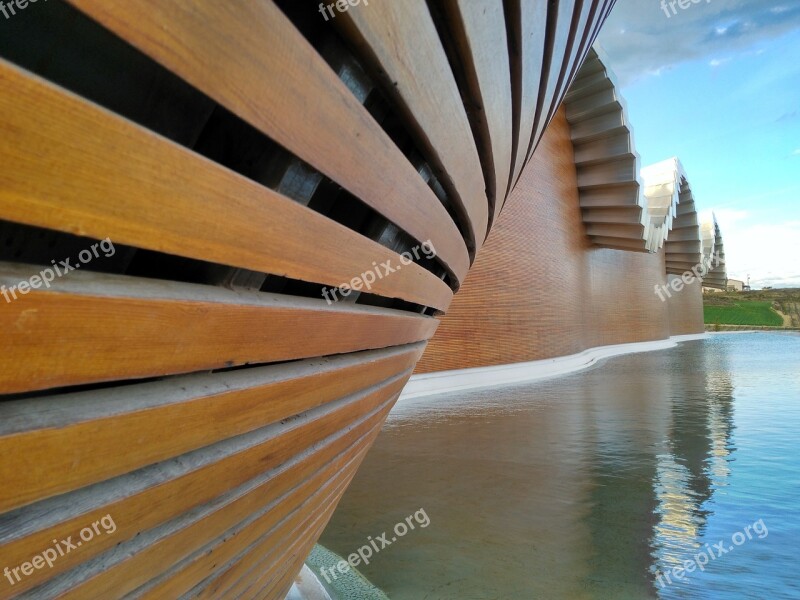 Buildings Architecture Wood Sky Winery