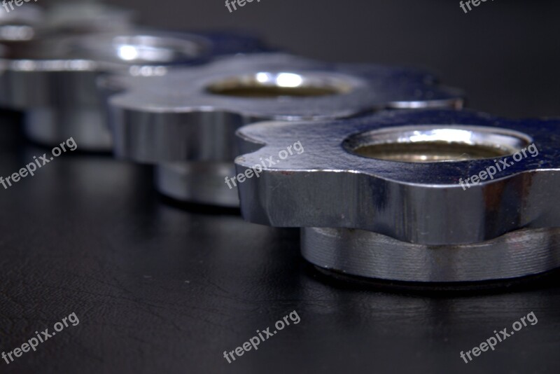 Nuts Screw Metal Thread Section