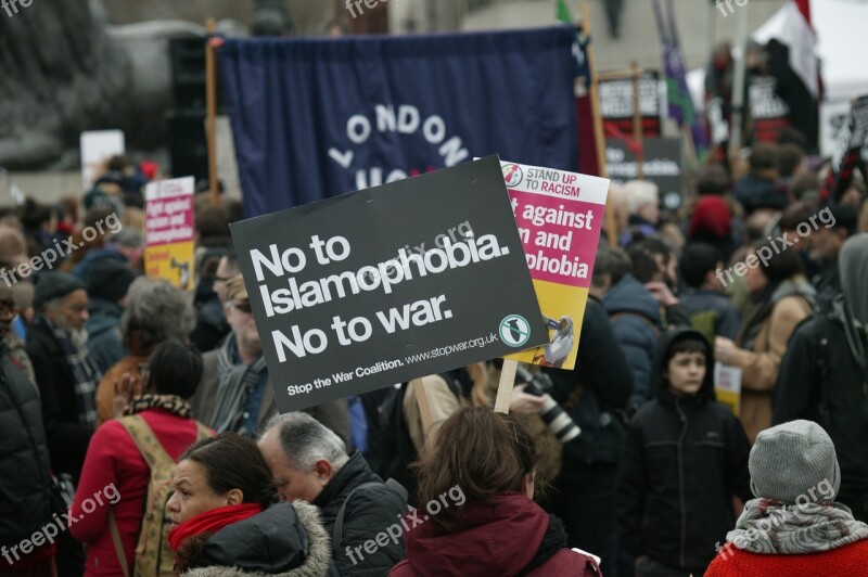 Protest Protesters Women Office Crowd