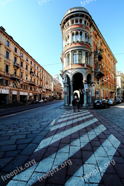 Torino Via Pietro Micca Strips Free Photos