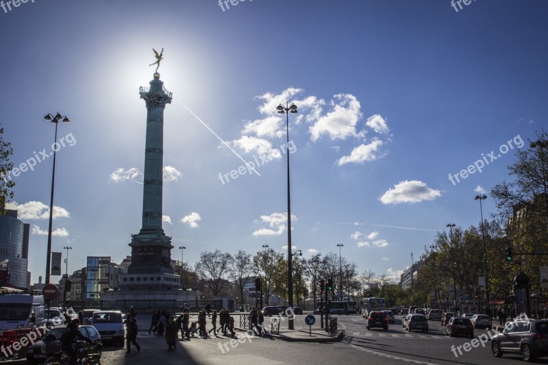 Paris France Flag Europe French