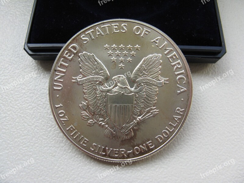 Dollar Silver Coin Money Currency